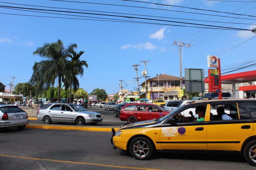 Driving in Kingston